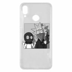Чехол для Huawei P Smart Plus 2018 Rick and Morty Bandits
