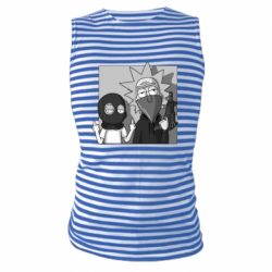 Майка-тельняшка Rick and Morty Bandits - PrintSalon