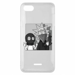 Чехол для Xiaomi Redmi 6A Rick and Morty Bandits - PrintSalon
