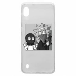 Чехол для Samsung A10 Rick and Morty Bandits