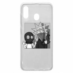 Чехол для Samsung A30 Rick and Morty Bandits - PrintSalon