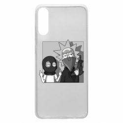 Чехол для Samsung A70 Rick and Morty Bandits - PrintSalon