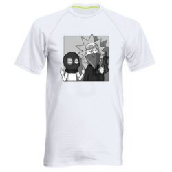 Мужская футболка для спорта Rick and Morty Bandits - PrintSalon