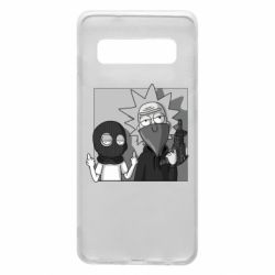 Чехол для Samsung S10 Rick and Morty Bandits - PrintSalon