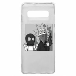 Чехол для Samsung S10+ Rick and Morty Bandits - PrintSalon
