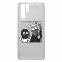 Чехол для Huawei P30 Pro Rick and Morty Bandits - PrintSalon