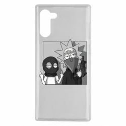 Чехол для Samsung Note 10 Rick and Morty Bandits - PrintSalon
