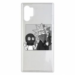 Чехол для Samsung Note 10 Plus Rick and Morty Bandits