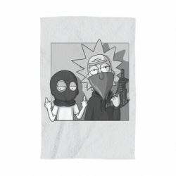 Полотенце с принтом Rick and Morty Bandits - PrintSalon
