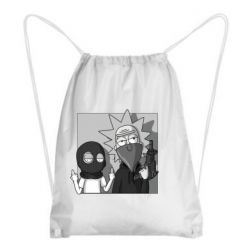 Рюкзак-мешок Rick and Morty Bandits - PrintSalon