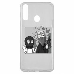 Чехол для Samsung A20s Rick and Morty Bandits - PrintSalon