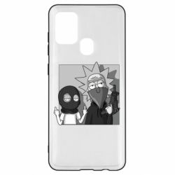 Чехол для Samsung A21s Rick and Morty Bandits - PrintSalon