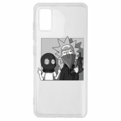 Чехол для Samsung A41 Rick and Morty Bandits - PrintSalon