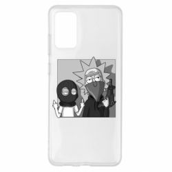 Чехол для Samsung S20+ Rick and Morty Bandits - PrintSalon