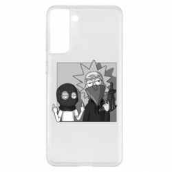 Чехол для Samsung S21+ Rick and Morty Bandits - PrintSalon