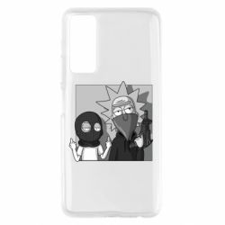 Чехол для Huawei P Smart 2021 Rick and Morty Bandits - PrintSalon