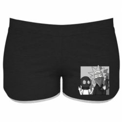 Женские шорты Rick and Morty Bandits - PrintSalon