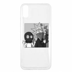 Чехол для Xiaomi Redmi 9a Rick and Morty Bandits - PrintSalon