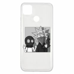 Чехол для Xiaomi Redmi 9c Rick and Morty Bandits