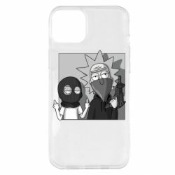 Чехол для iPhone 14 Plus Rick and Morty Bandits - PrintSalon