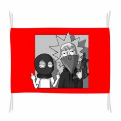 Флаг Rick and Morty Bandits - PrintSalon