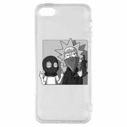 Чехол для iPhone5/5S/SE Rick and Morty Bandits - PrintSalon