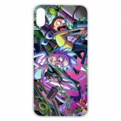 Чохол для iPhone Xs Max Rick and Morty cartoon - PrintSalon