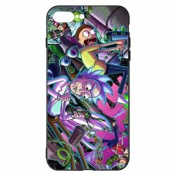 Чохол для iPhone 7 Plus Rick and Morty cartoon - PrintSalon