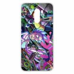 Чохол для Xiaomi Pocophone F1 Rick and Morty cartoon - PrintSalon