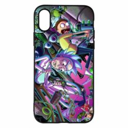 Чохол для iPhone X/Xs Rick and Morty cartoon - PrintSalon