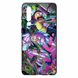 Чохол для Huawei P30 Rick and Morty cartoon - PrintSalon
