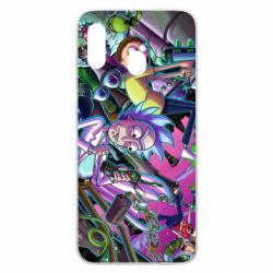 Чохол для Samsung A20 Rick and Morty cartoon - PrintSalon