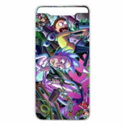 Чохол для Samsung A80 Rick and Morty cartoon - PrintSalon