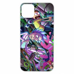 Чохол для iPhone 11 Pro Max Rick and Morty cartoon - PrintSalon