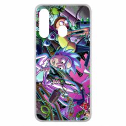 Чохол для Samsung M40 Rick and Morty cartoon - PrintSalon