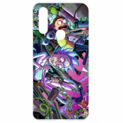 Чохол для Oppo A31 Rick and Morty cartoon - PrintSalon