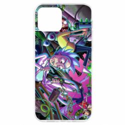 Чохол для iPhone 12 Rick and Morty cartoon - PrintSalon