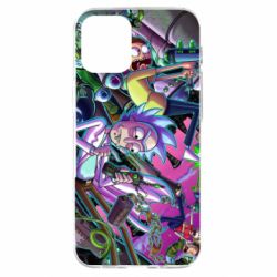 Чохол для iPhone 12 mini Rick and Morty cartoon - PrintSalon