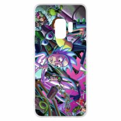 Чохол для Samsung S9 Rick and Morty cartoon - PrintSalon