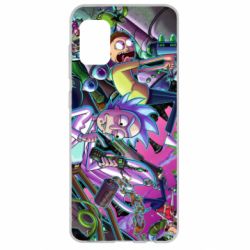 Чохол для Samsung A31 Rick and Morty cartoon - PrintSalon