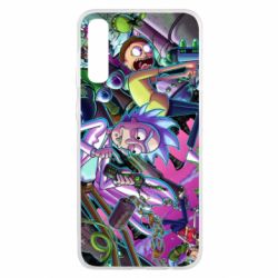 Чохол для Samsung A50 Rick and Morty cartoon - PrintSalon