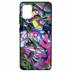 Чохол для Samsung A51 Rick and Morty cartoon - PrintSalon