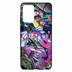 Чохол для Samsung A72 5G Rick and Morty cartoon - PrintSalon