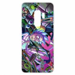 Чохол для Samsung S9+ Rick and Morty cartoon - PrintSalon