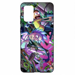 Чохол для Samsung S20+ Rick and Morty cartoon - PrintSalon