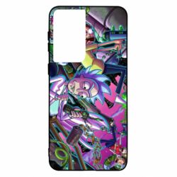 Чохол для Samsung S21 Rick and Morty cartoon - PrintSalon