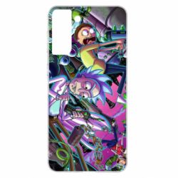 Чохол для Samsung S21+ Rick and Morty cartoon - PrintSalon