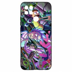 Чохол для Oppo A15s / A15 Rick and Morty cartoon - PrintSalon