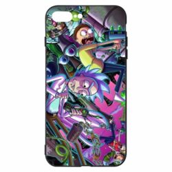 Чохол для iPhone 8 Plus Rick and Morty cartoon - PrintSalon
