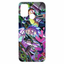 Чохол для Oppo A53 / A32 / A33Rick and Morty cartoon - PrintSalon